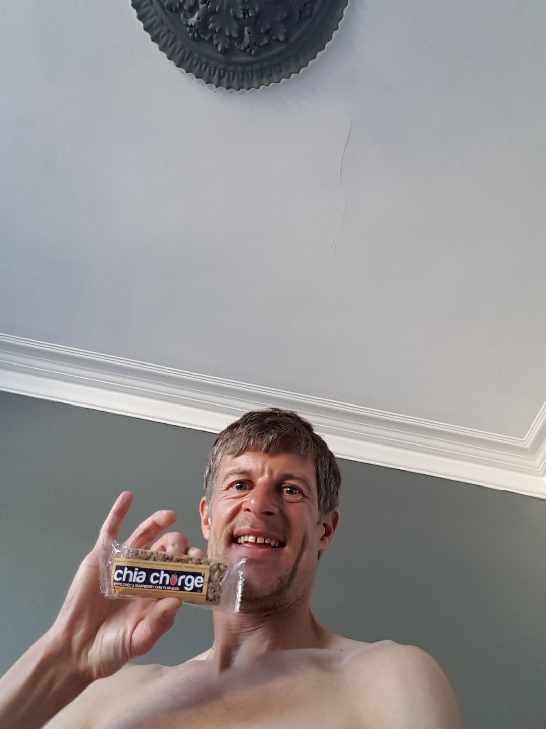 Customer photo review of Double Choc Chip and White Choc & Raspberry Limited Edition Flapjacks Box of 12