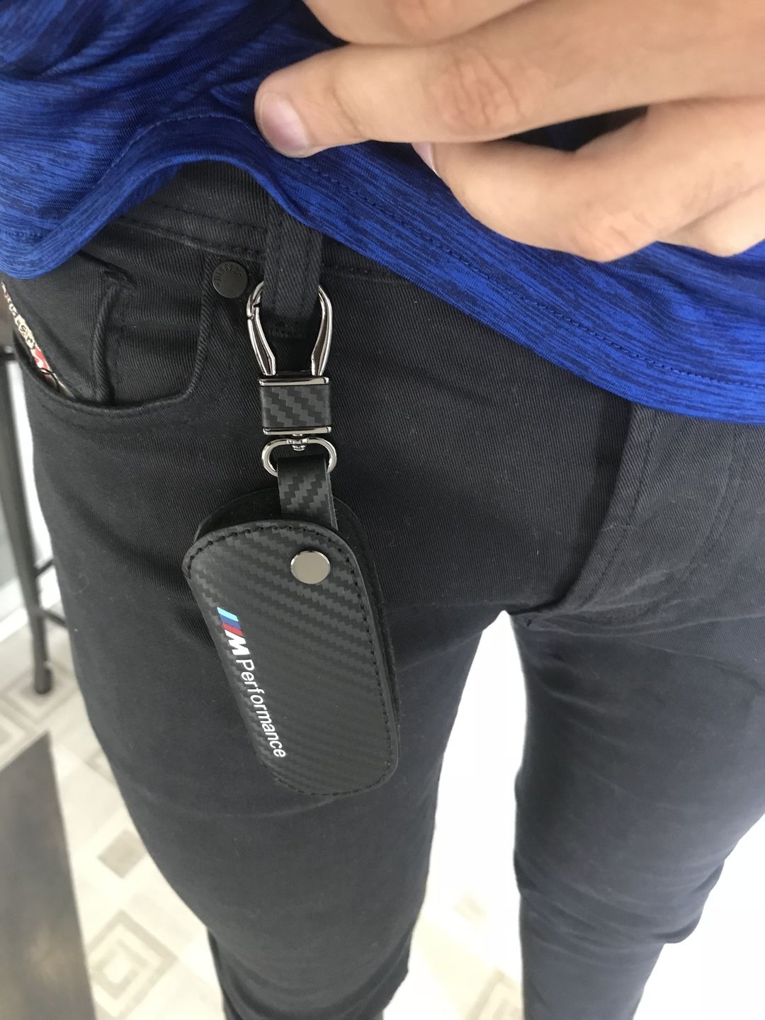 Customer photo review of E Generation BMW M Performance Key Fob Cover