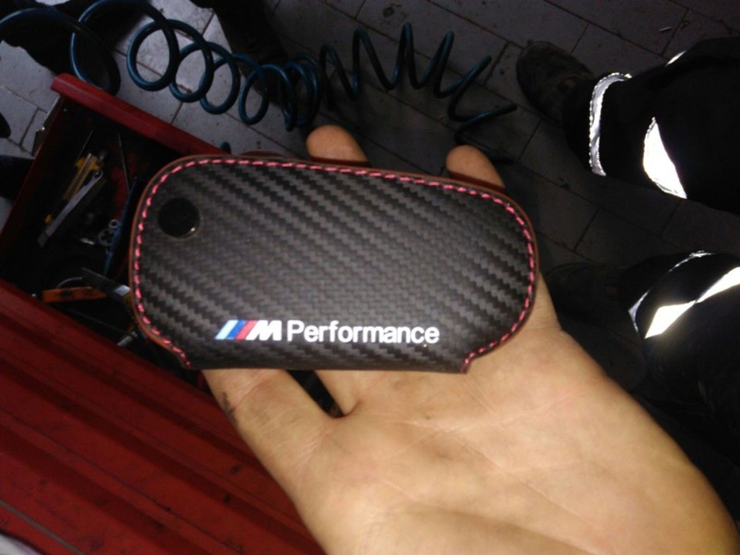 Customer photo review of E Generation BMW M Performance Key Fob Cover