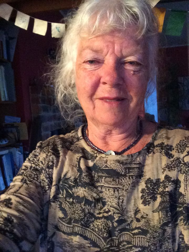 Customer photo review of Plus Size - Printing 100%Cotton Dress Robe