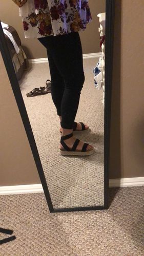 no doubt black platform espadrilles