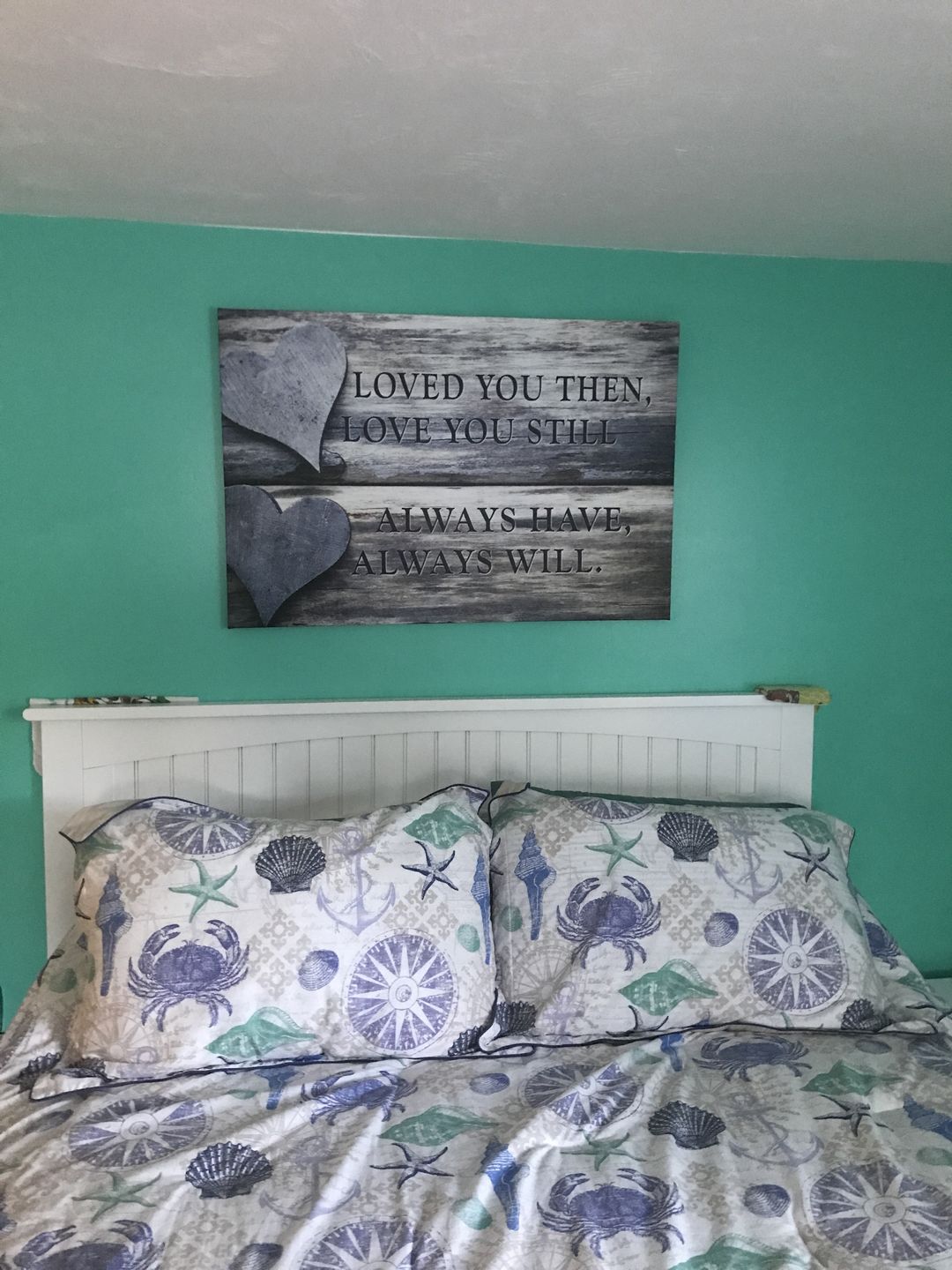 Customer photo review of "Loved You Always" Premium Canvas
