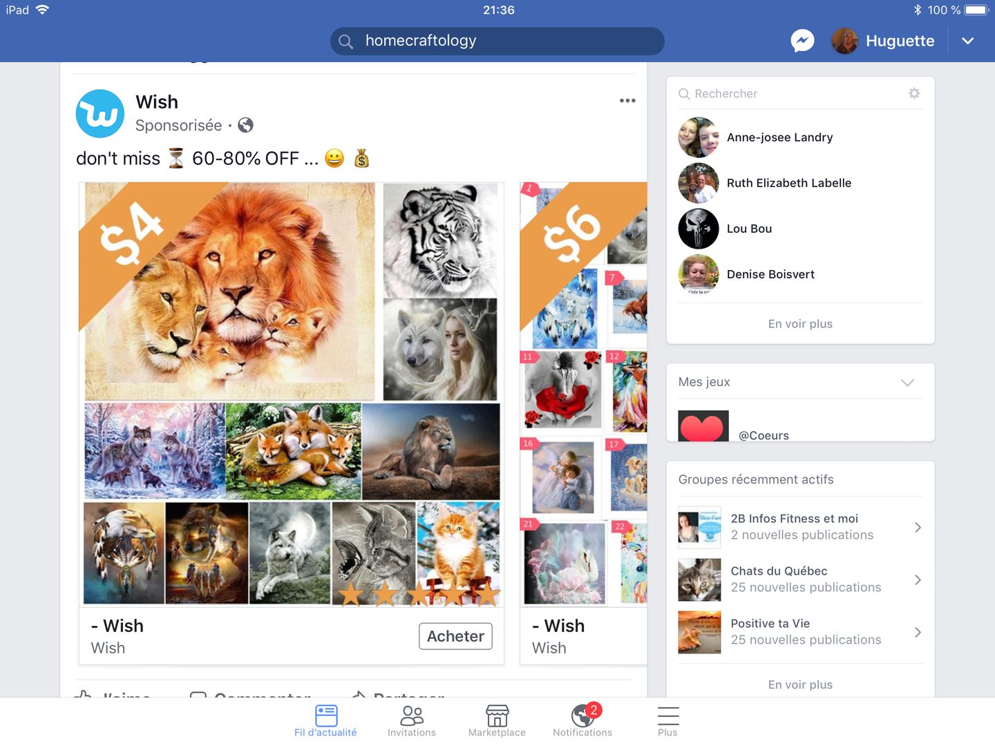 Customer photo review of Elephant - Diamond Painting Kit