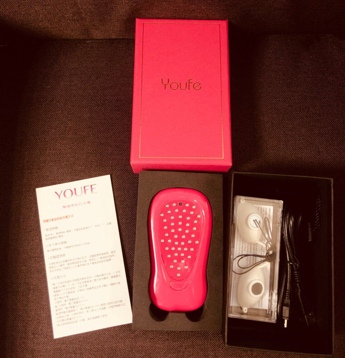 Customer photo review of YOUFE LED 紅光儀 (近紅外版) NR1