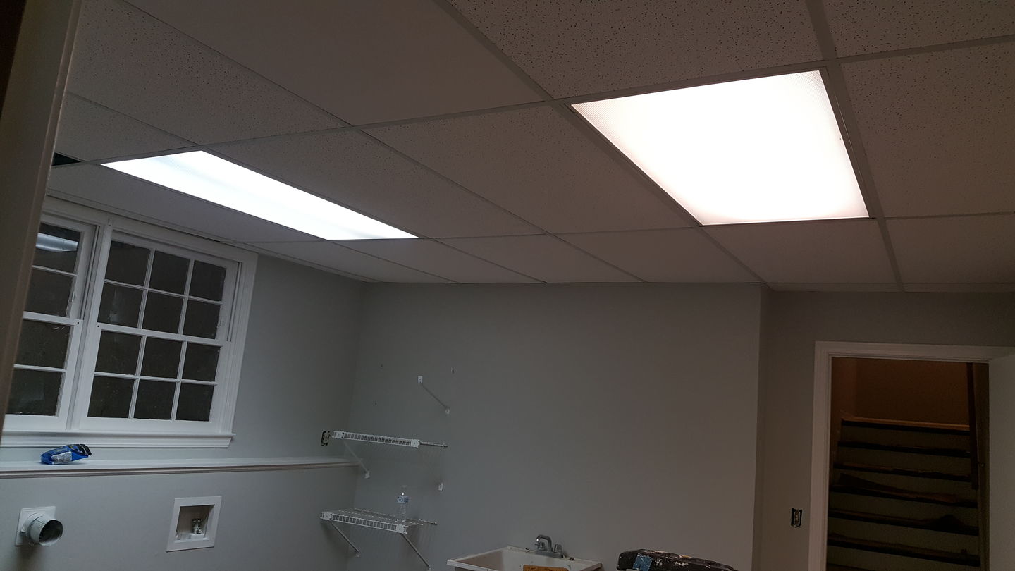 Customer photo review of T8 4 FT 18W LED Tube 5000K Frosted 2400 Lumens Single Ended Power, 4FT LED Bulbs