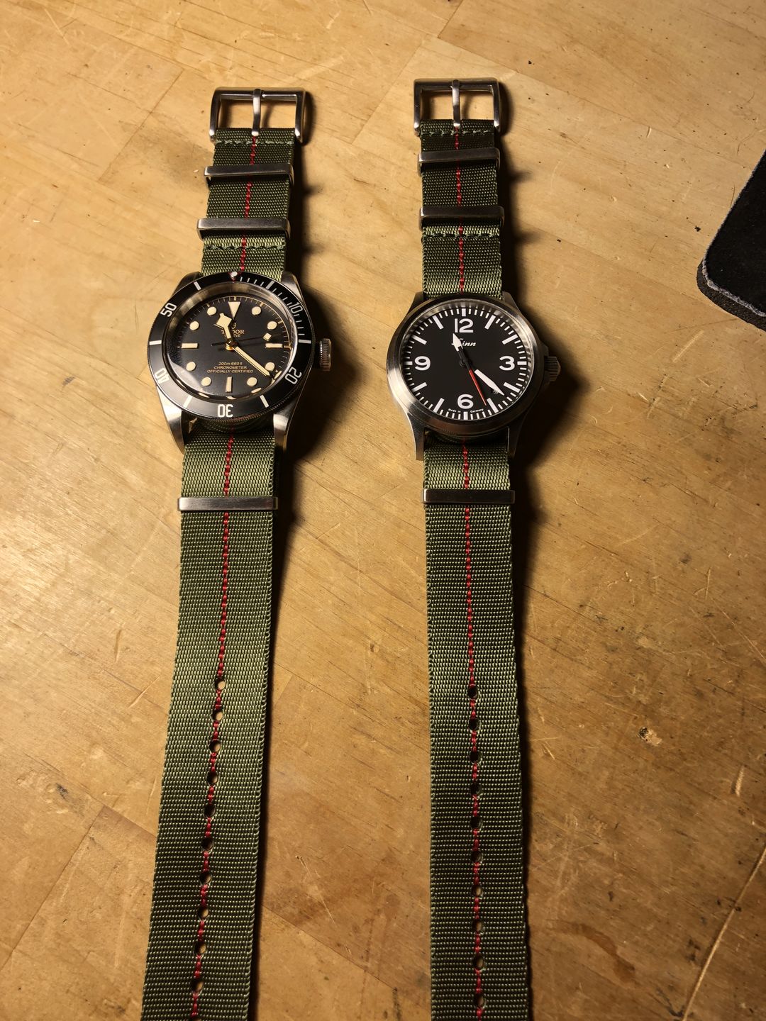 Customer photo review of AlphaShark Slim - Green/Red Stripe JV