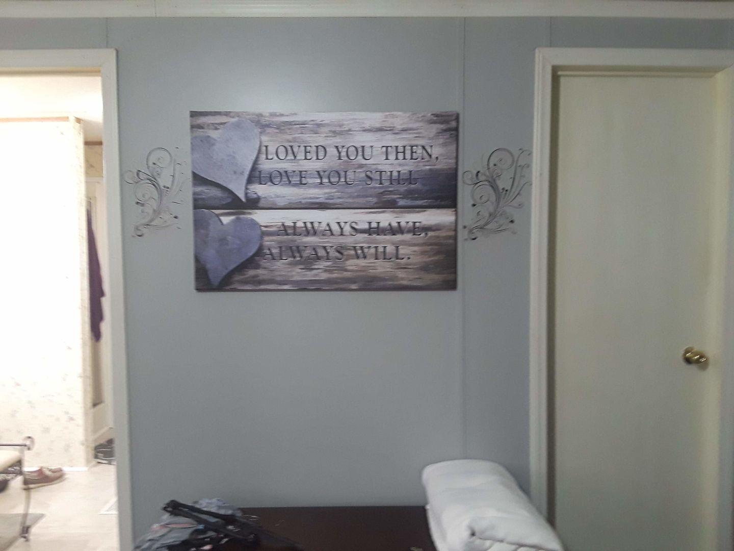 Customer photo review of "Loved You Always" Premium Canvas