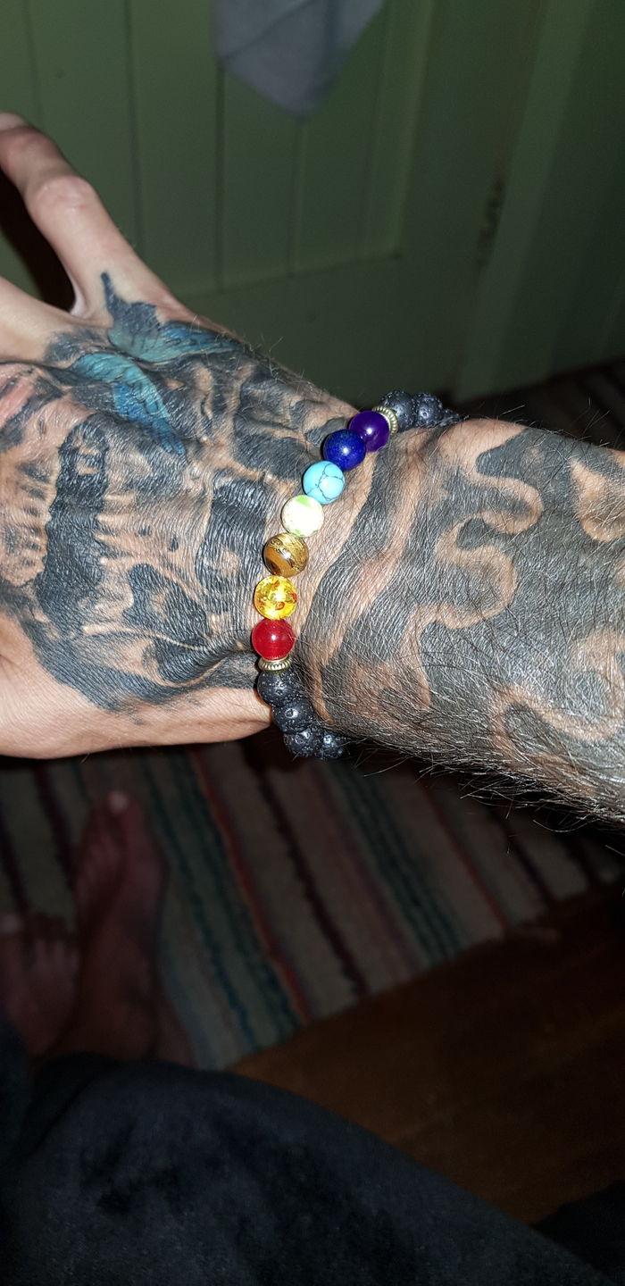 Customer photo review of Chakra Bracelet