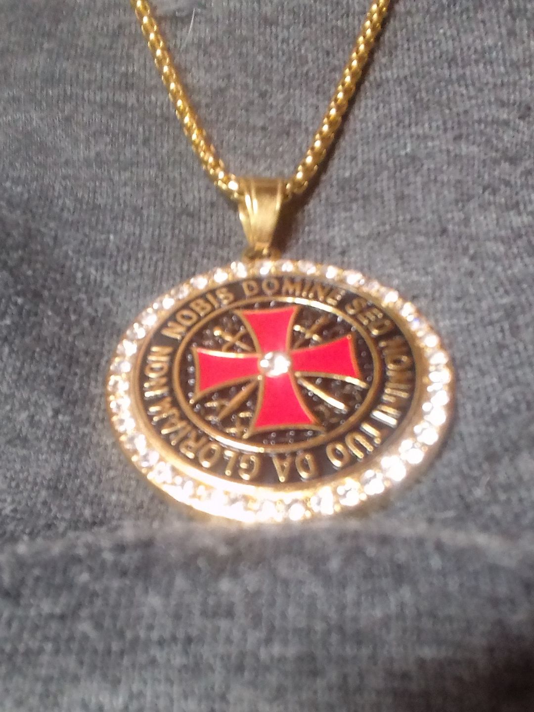 Customer photo review of Collier du Seigneur Templier
