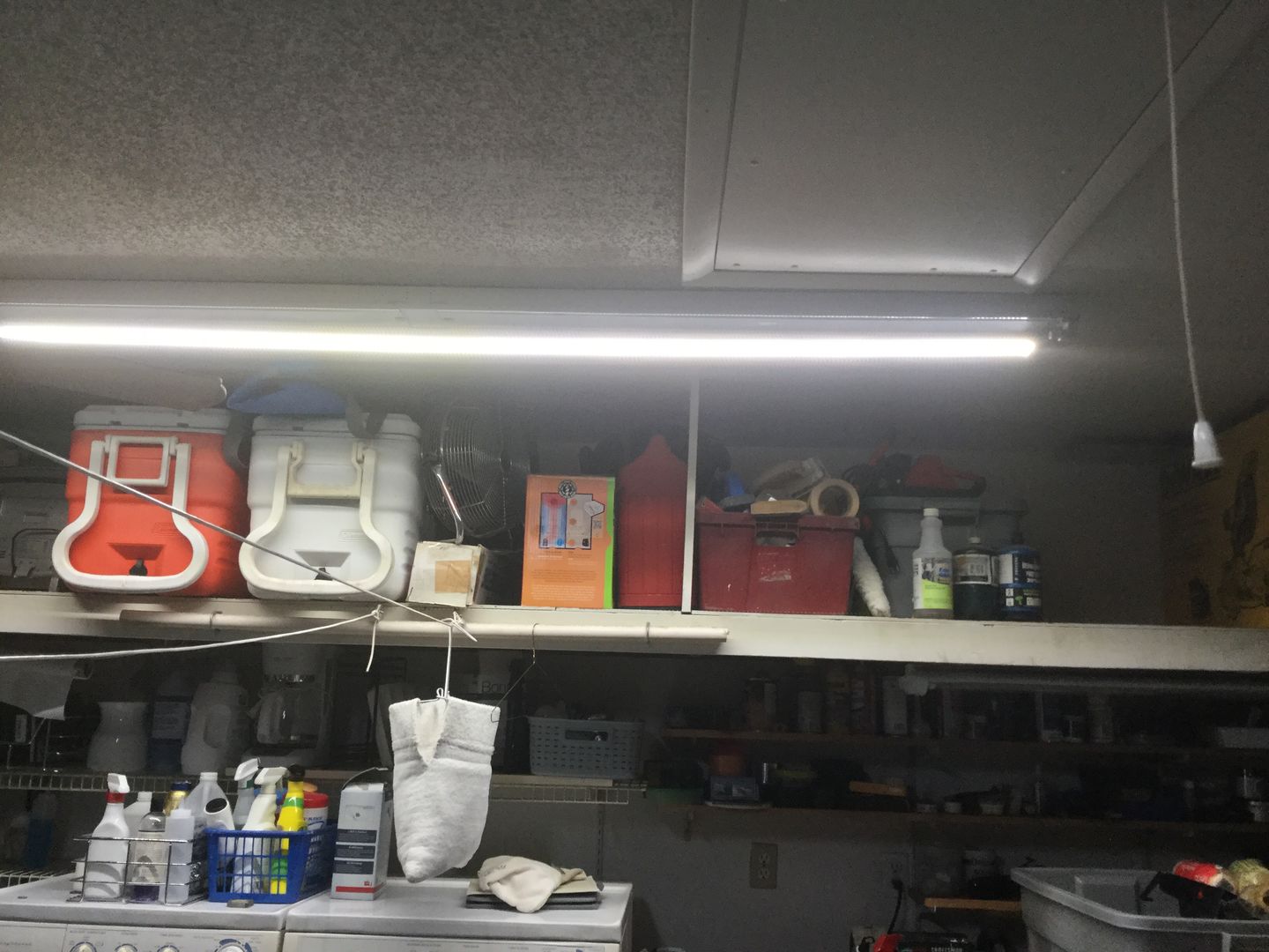 Customer photo review of 8ft LED Tube 48W 5800 Lumens Single Pin 5000k Clear