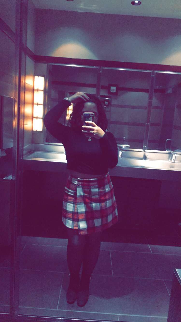Customer photo review of Rachel Skirt