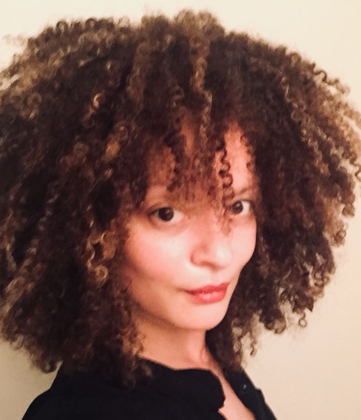Customer photo review of WHOOPS Heavenly Hydration Grapeseed Hair Mist