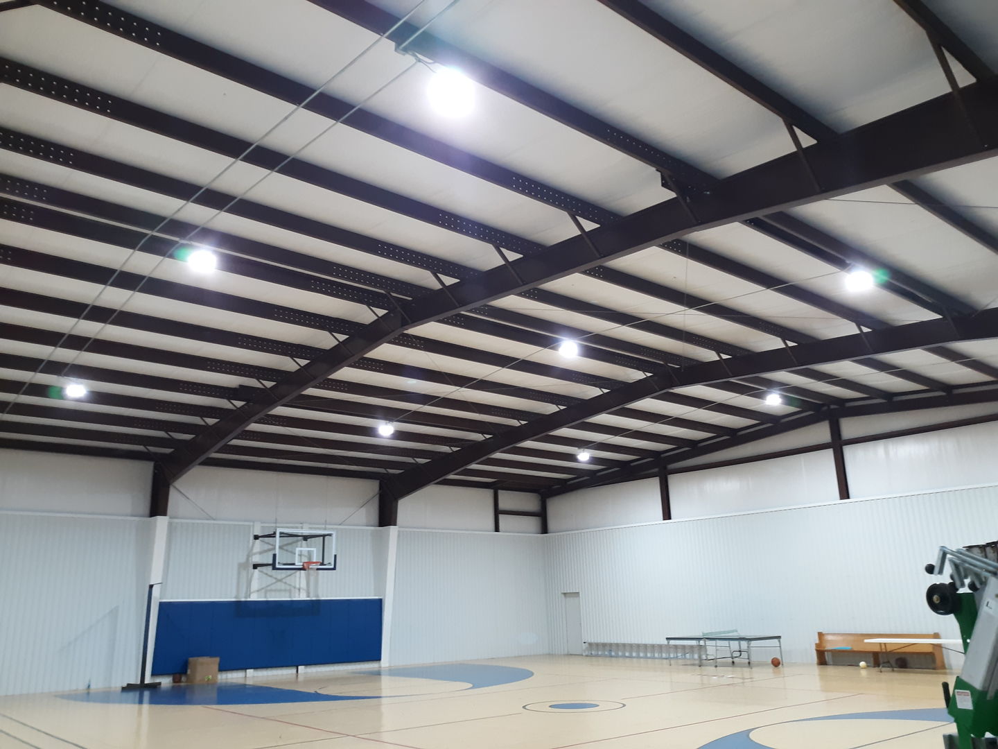 Customer photo review of High Bay LED Light 150W UFO 5700K - LED Warehouse Lighting - 20,098 Lumens