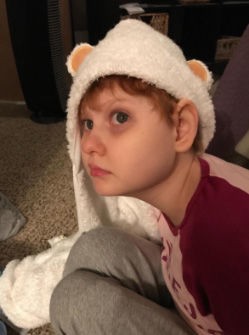 Customer photo review of Baby Hooded Towel