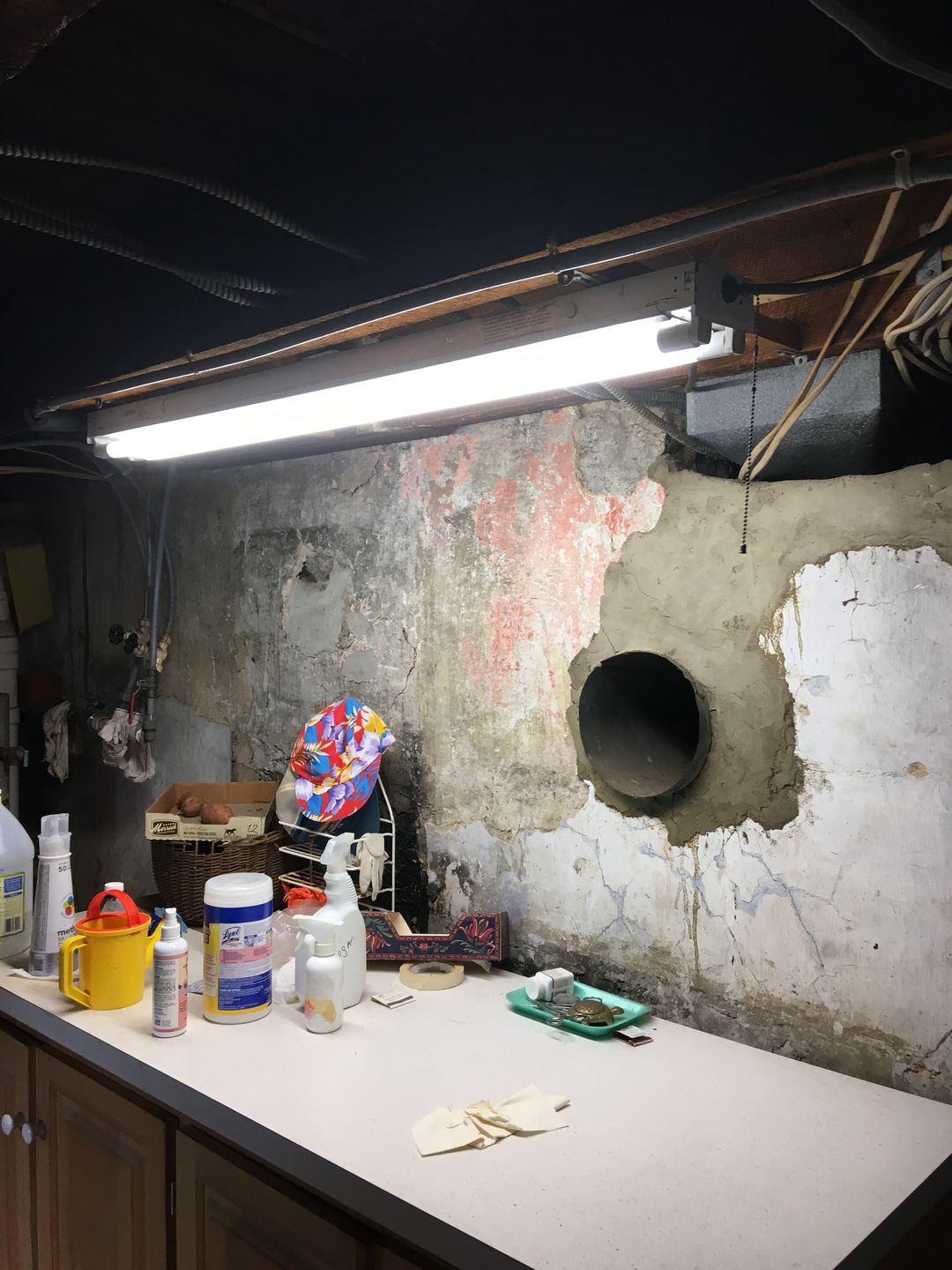 Customer photo review of T8 4 FT 18W LED Tube 5000K Frosted 2400 Lumens Single Ended Power, 4FT LED Bulbs