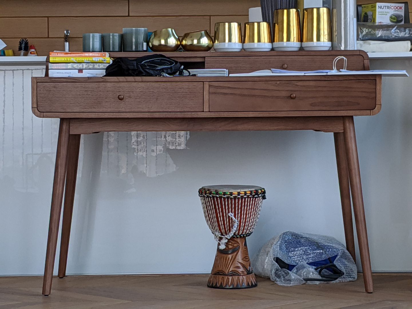 Customer photo review of Retro Desk 127 Cm Smz17307-W