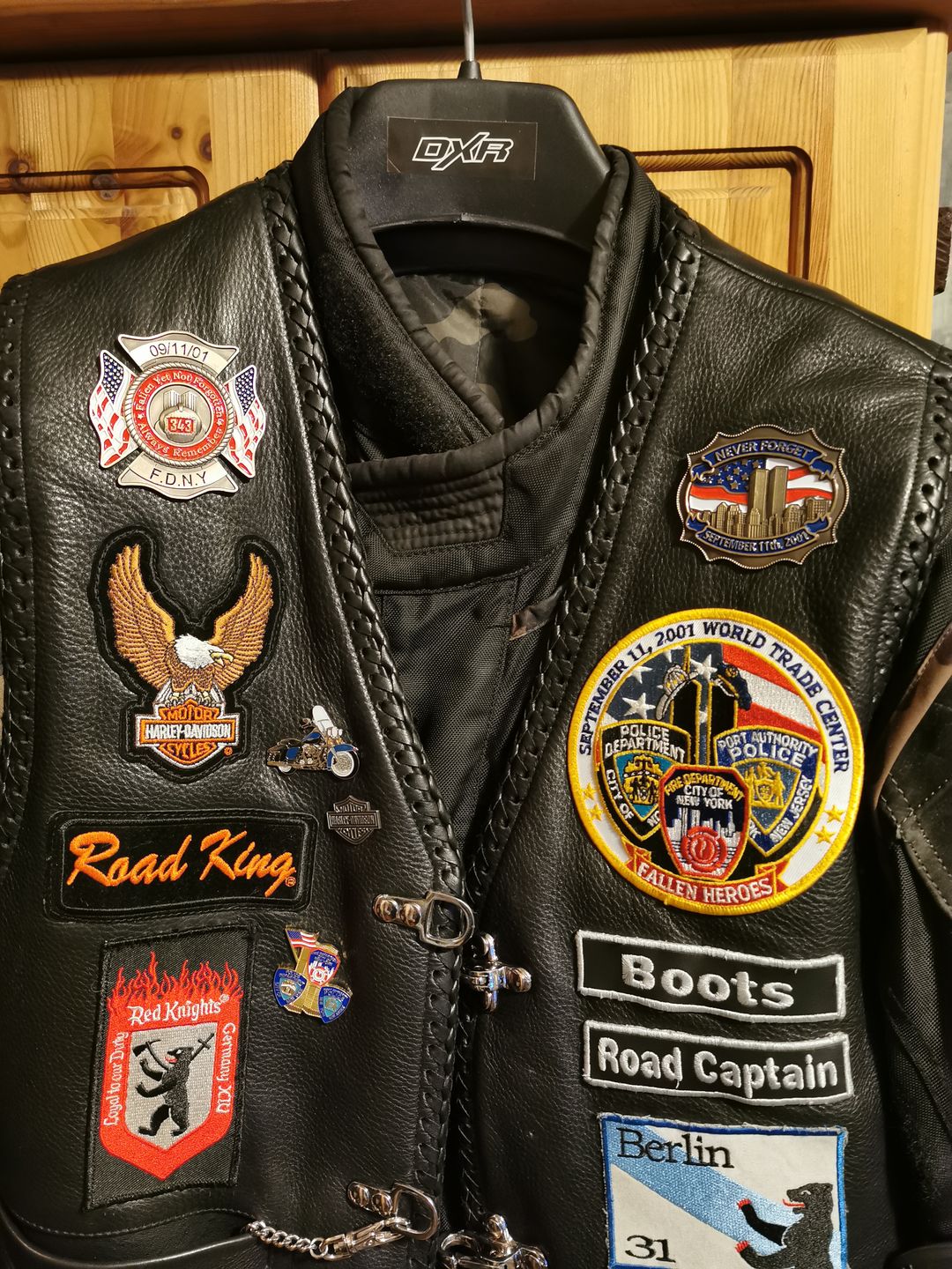 Customer photo review of 9/11 Firefighter Lapel Pin