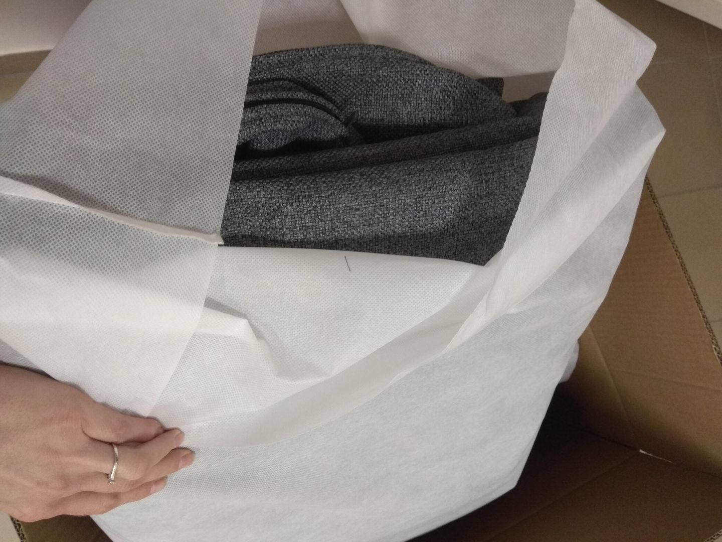 Customer photo review of EKTORP 3 Seat IKEA Sofa Cover
