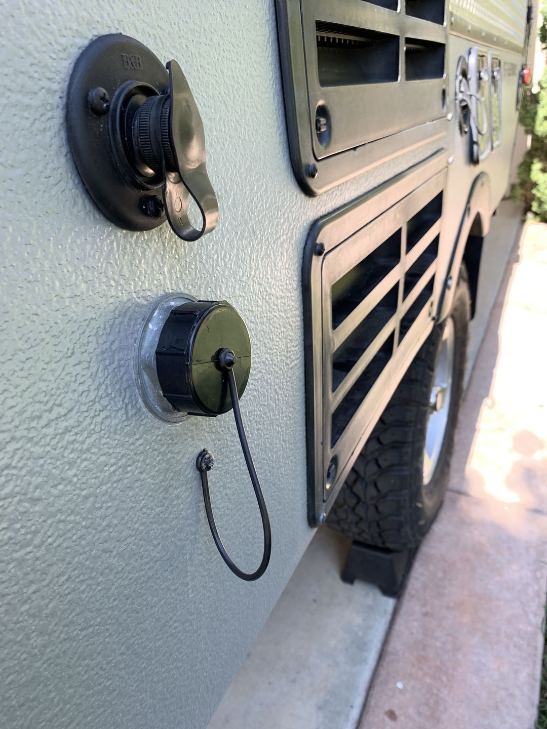 Customer photo review of Exterior Drain Cap