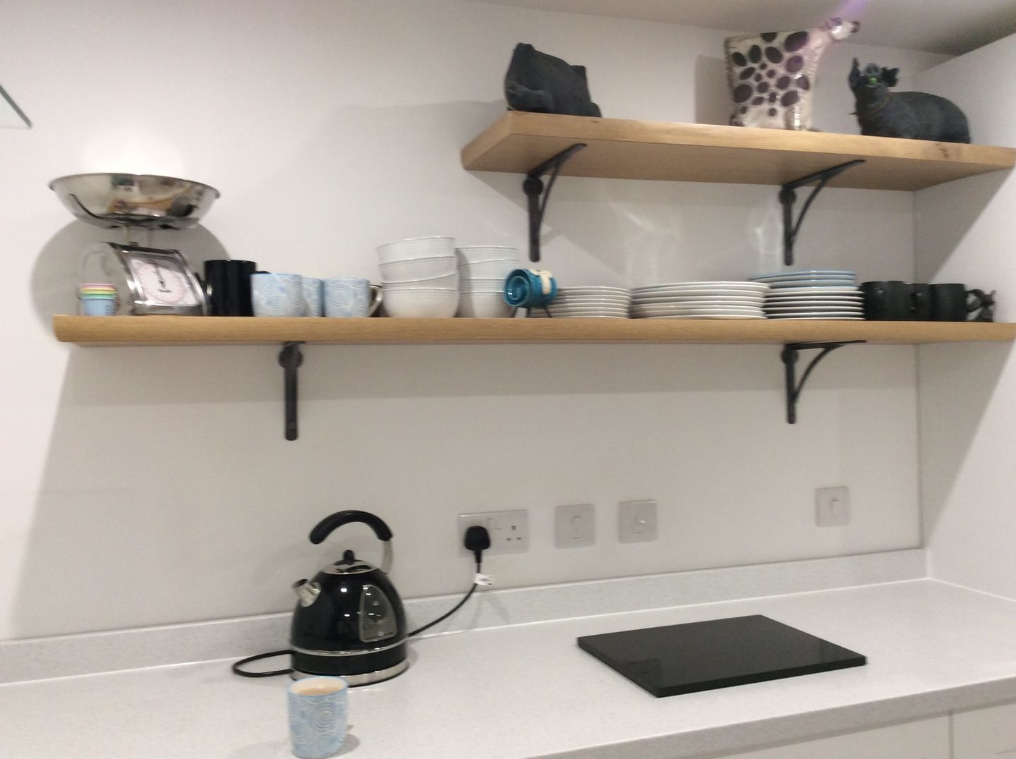 Customer photo review of 10 Inch Ironbridge Cast Iron Shelf Bracket
