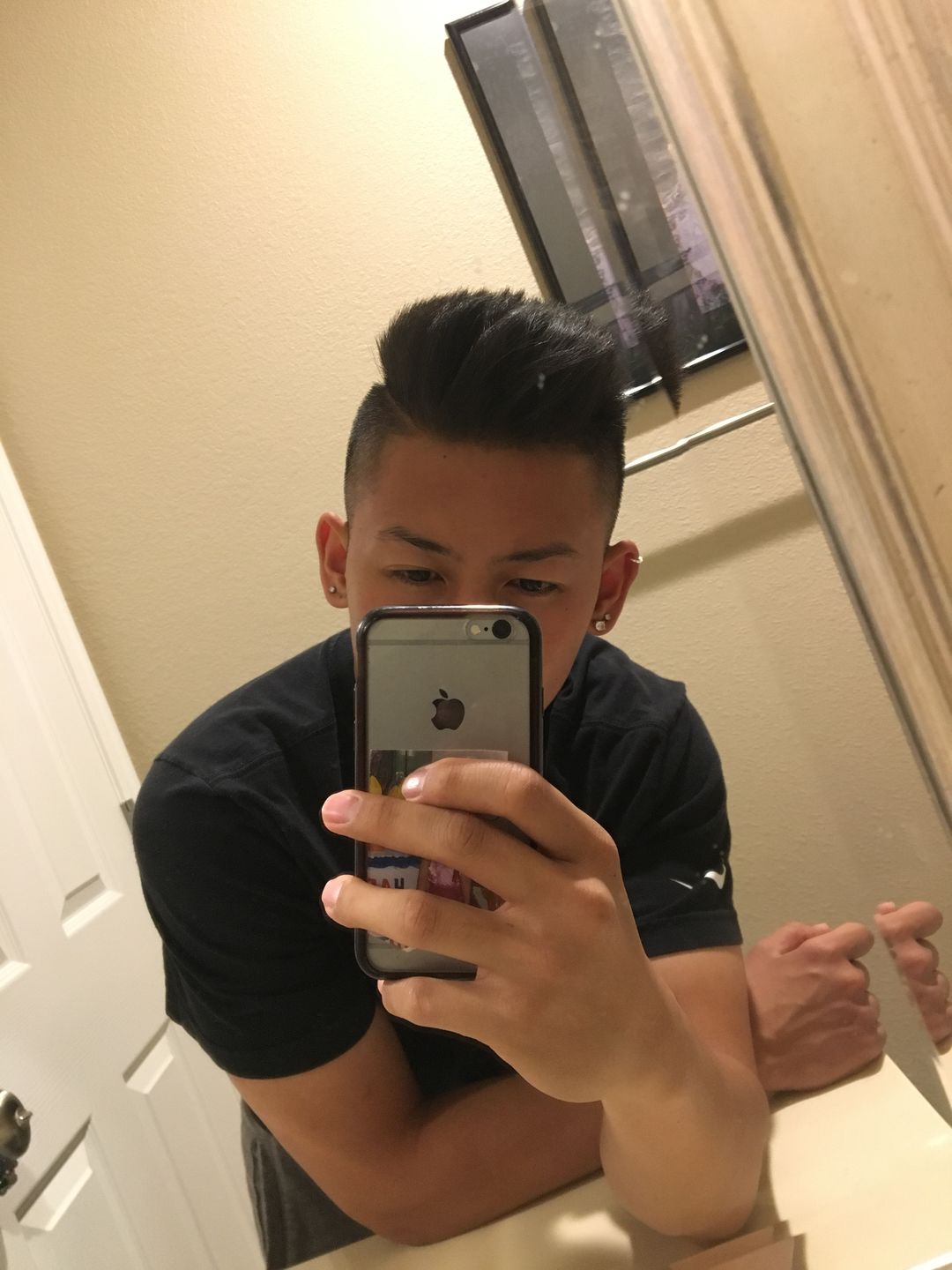 Customer photo review of TheSalonGuy TALC – Lightweight Hair Powder Spray with Matte Finish – 0.7oz