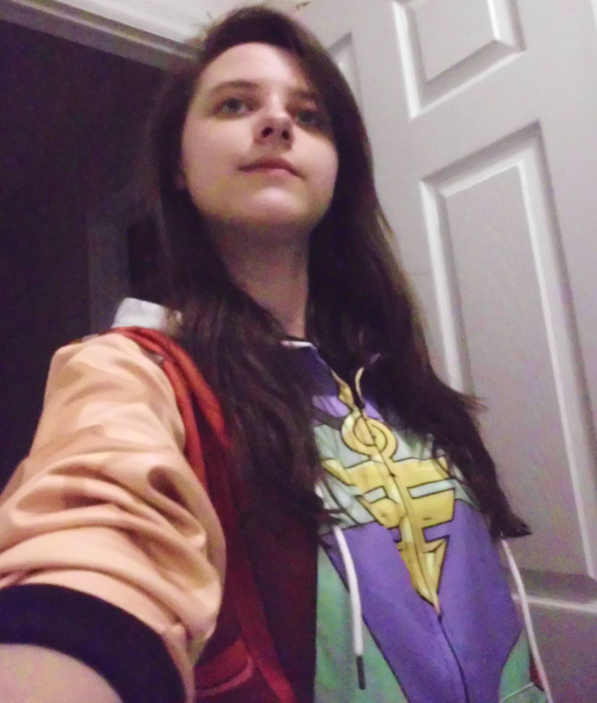Customer photo review of Yu-Gi-Oh! Zexal Tsukumo Yuma Cosplay Zip Up Hoodie Jacket