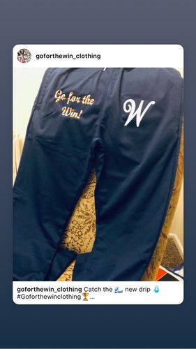 side stripe zip pocket track pants