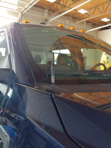 50 Cal Bullet Antenna Dirty Diesel Customs 50 Cal Bullet Antenna Dirty Diesel Customs
