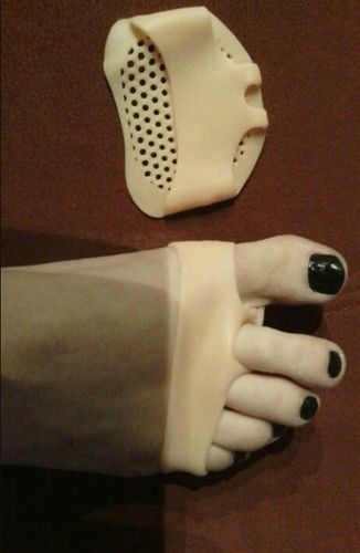 Tisha P. review of Soft Honeycomb Forefoot Pain Relief