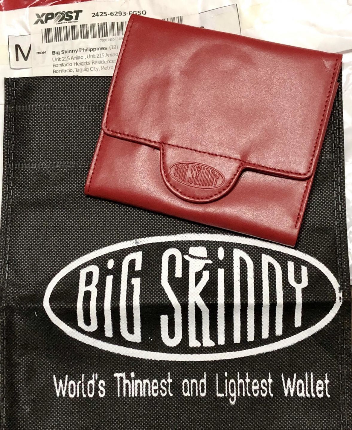 Customer photo review of Leather Trixie Cherry