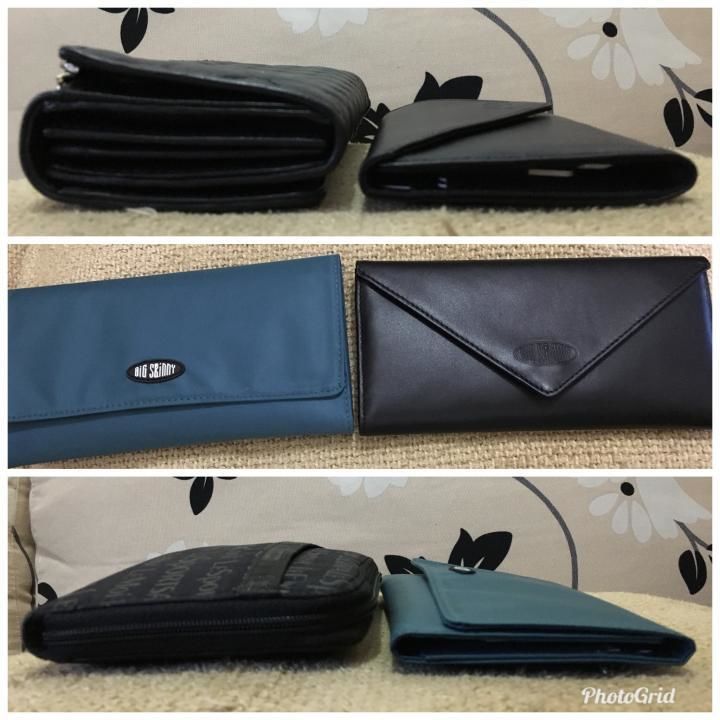 Customer photo review of Leather Slimvelope Black