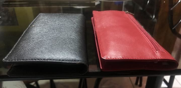 Customer photo review of Leather Executive Red