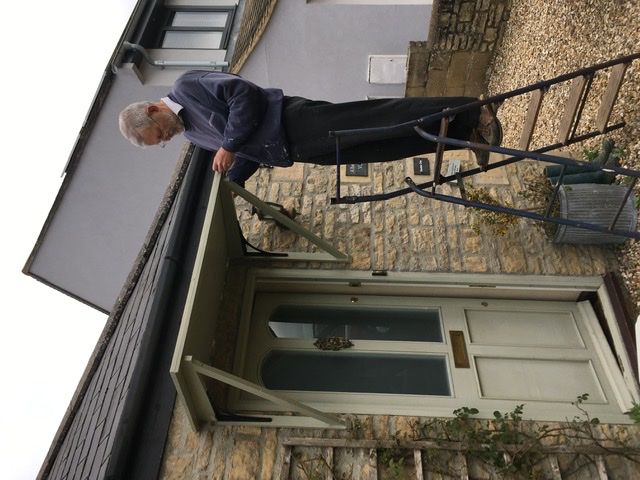 Customer photo review of 12 x 10 Inch Ironbridge Cast Iron Shelf Bracket