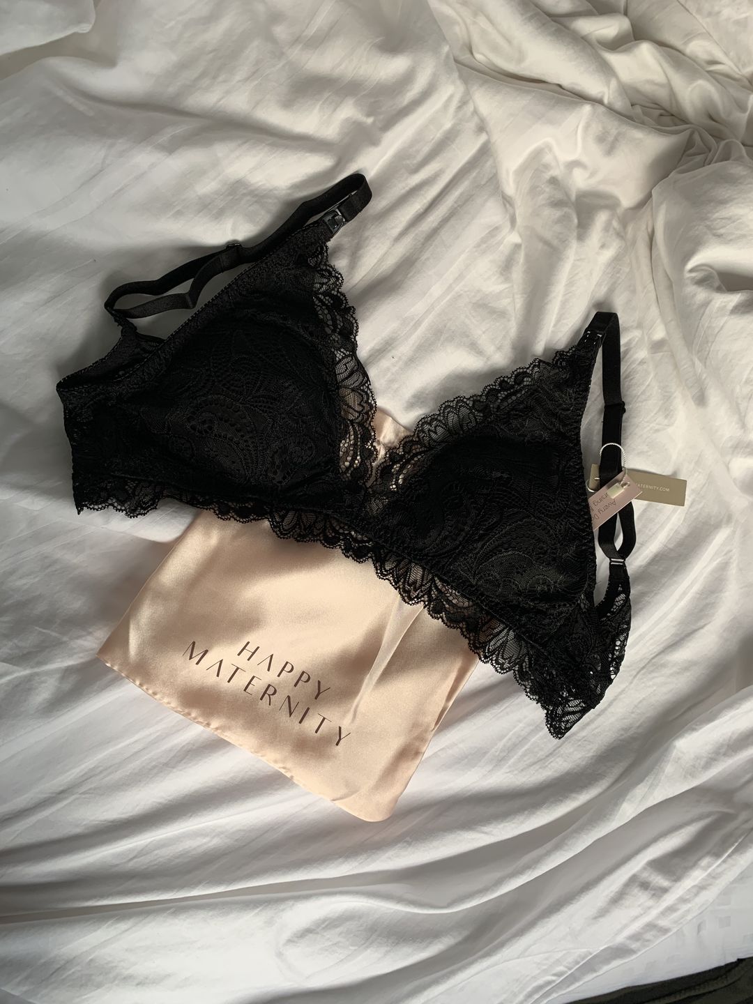 Customer photo review of Avery Dove Nursing Bralette
