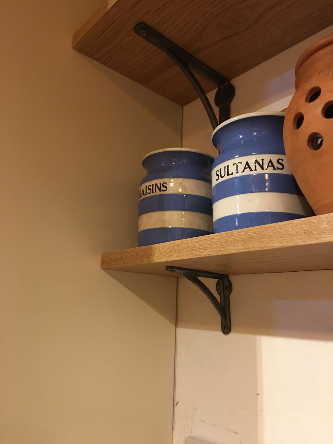 Customer photo review of 4.5 Inch Ironbridge Cast Iron Shelf Bracket