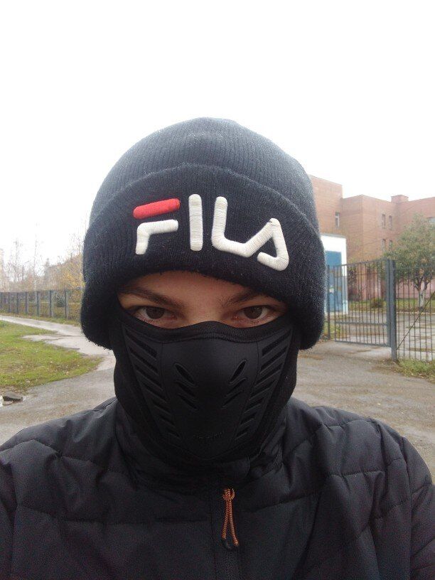 Customer photo review of Full Face Mask - Neck Warmer