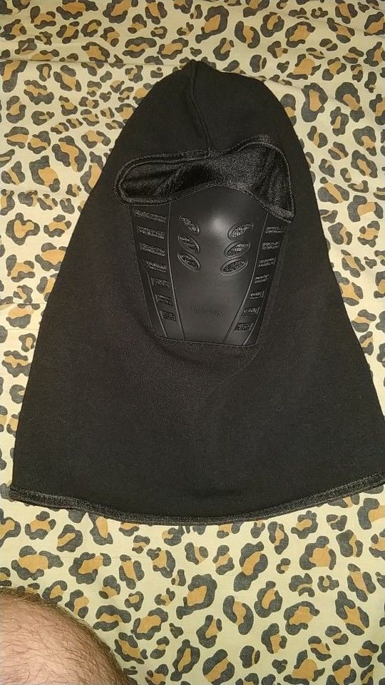 Customer photo review of Full Face Mask - Neck Warmer
