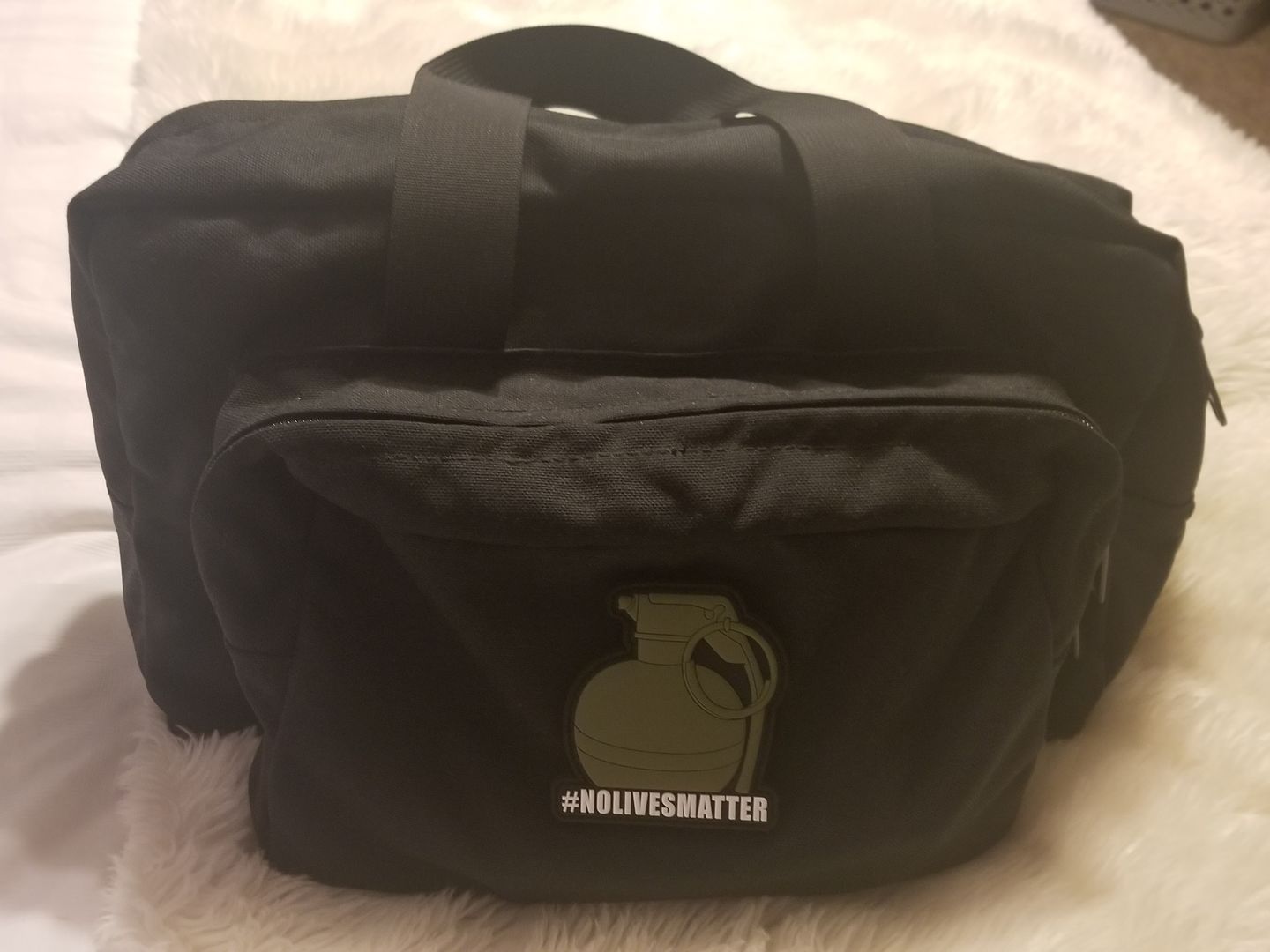 Customer photo review of #NOLIVESMATTER Morale Patch