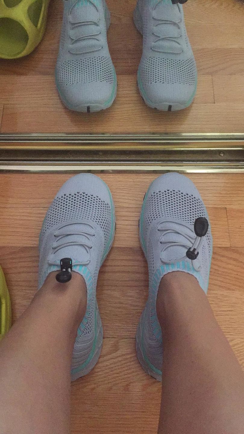 Customer photo review of Aleader Women's Xdrain Classic Knit Water Shoes