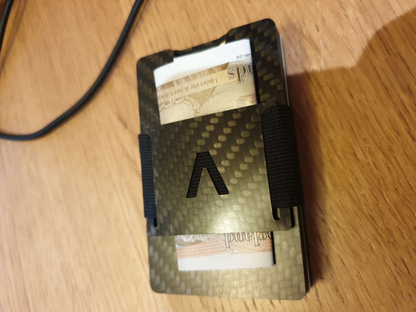 Customer photo review of Silent Velour Inlay for coin compartment