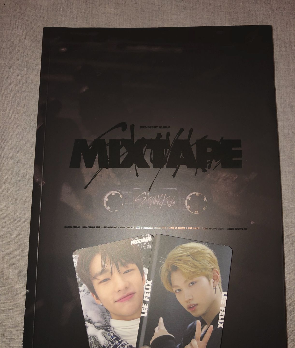 Customer photo review of STRAY KIDS - DEBUT ALBUM [MIXTAPE]