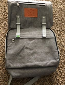 Customer photo review of Explorer Diaper Backpack (40% Off NOW!)