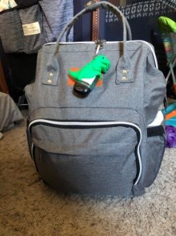 Customer photo review of Original Diaper Backpack