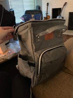Customer photo review of Original Diaper Backpack