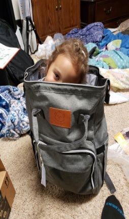 Customer photo review of Original Diaper Backpack