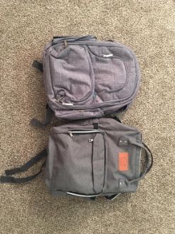 Customer photo review of Original Diaper Backpack