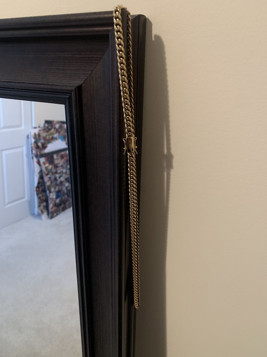 Customer photo review of 6mm 14K Gold IP Premium Miami Cuban Chain