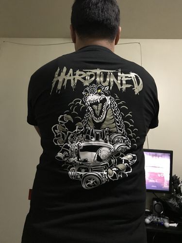 Customer photo review of RB Godzilla Tattoo Band Tee
