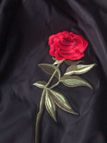 red rose windbreaker