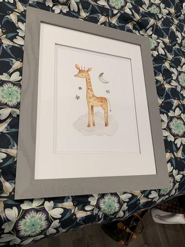 Set of 6 Unframed Great Gifts Baby Shower Stickerbrand Nursery Safari Animal Posters Kids Bedroom Bathroom Decor Baby Elephant Lion Tiger Zebra #P1005 Hippo 8x10 Prints Giraffe